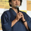 竹田双雲氏「映画を拝見して浮かんだ言葉をしたためます」