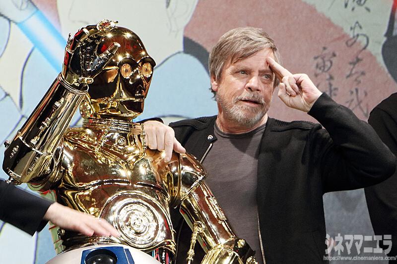マーク・ハミル来日!「最後のジェダイは衝撃のスター・ウォーズ!」