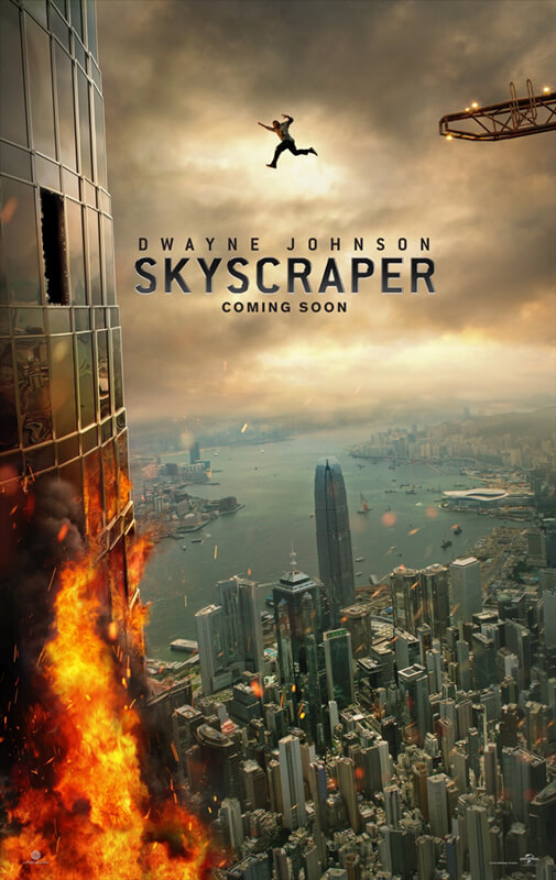 ロック様『スカイスクレイパー』超高層ビルで大暴れ！