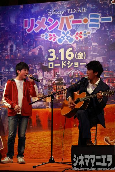 主題歌「リメンバー・ミー」を石橋陽彩が生歌唱＆藤木直人が生演奏＆コーラス！