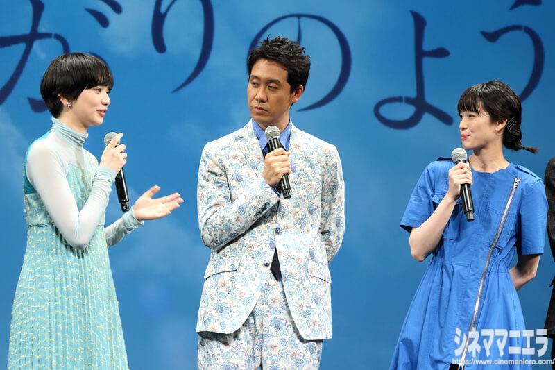 大泉洋、小松菜奈と清野菜名の撮影エピソードを真剣に聞く