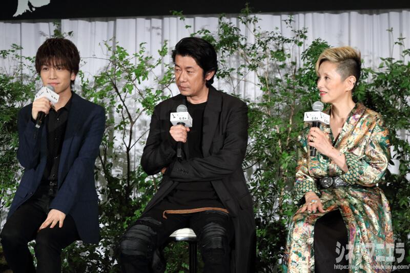 岩田剛典、永瀬正敏、夏木マリ、映画『Vision』完成報告会見