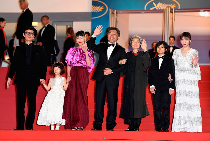 映画『万引き家族』第７１回カンヌ国際映画祭レッドカーペット