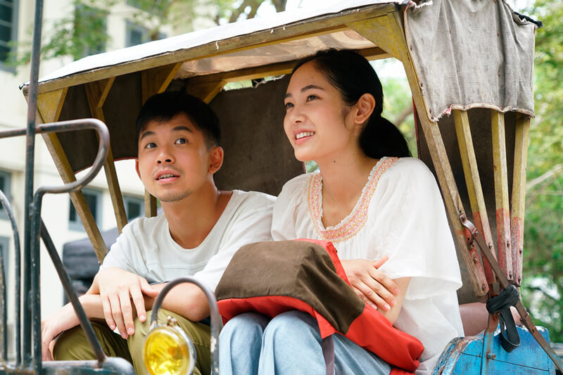 太賀、阿部純子、映画『海を駆ける』より