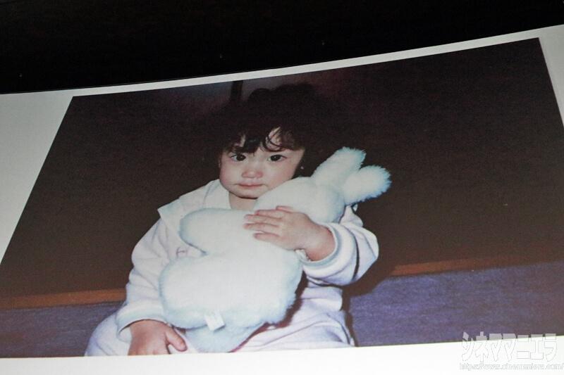 杏の３０年前の写真「１歳か２歳です」