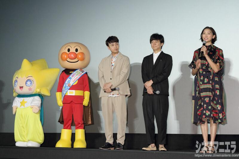 ゲスト声優の児嶋一哉、渡部建、杏