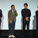 映画『羊と鋼の森』で調律師を演じた俳優の三浦友和、光石研、鈴木亮平、山﨑賢人