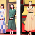 左から池田エライザ、黒木華、沢尻エリカのドレス姿全身