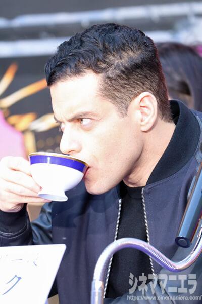 ラミ・マレック「熱燗、うまい」とジョークも