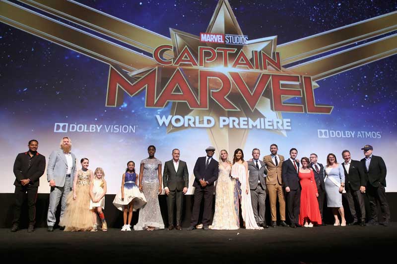 映画『キャプテン・マーベル』(原題 Captain Marvel )のワールドプレミアがロサンゼルスで開催された