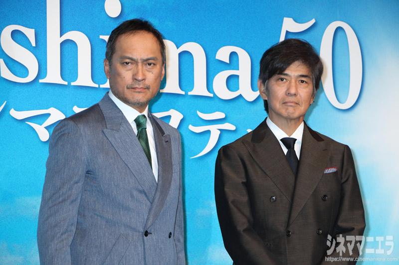 佐藤浩市と渡辺謙は、映画『許されざる者』以来９年ぶりの共演