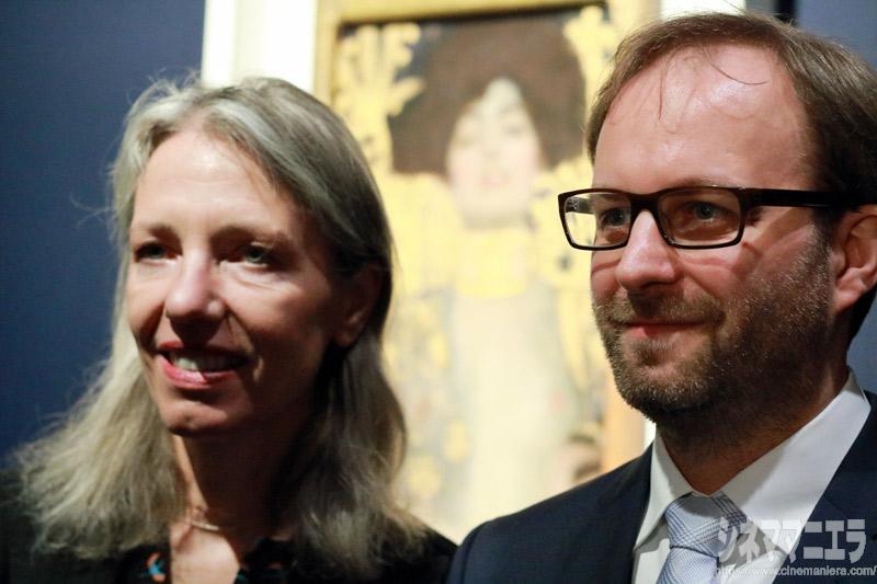 ベルヴェデーレ宮オーストリア絵画館のステラ・ローリッグ館長、マークス・フェリンガー学芸員