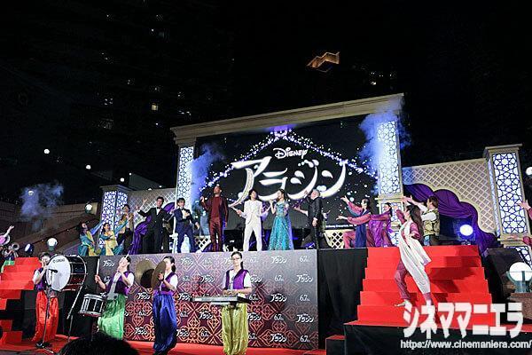 映画『アラジン』来日マジック・カーペットイベント開催！