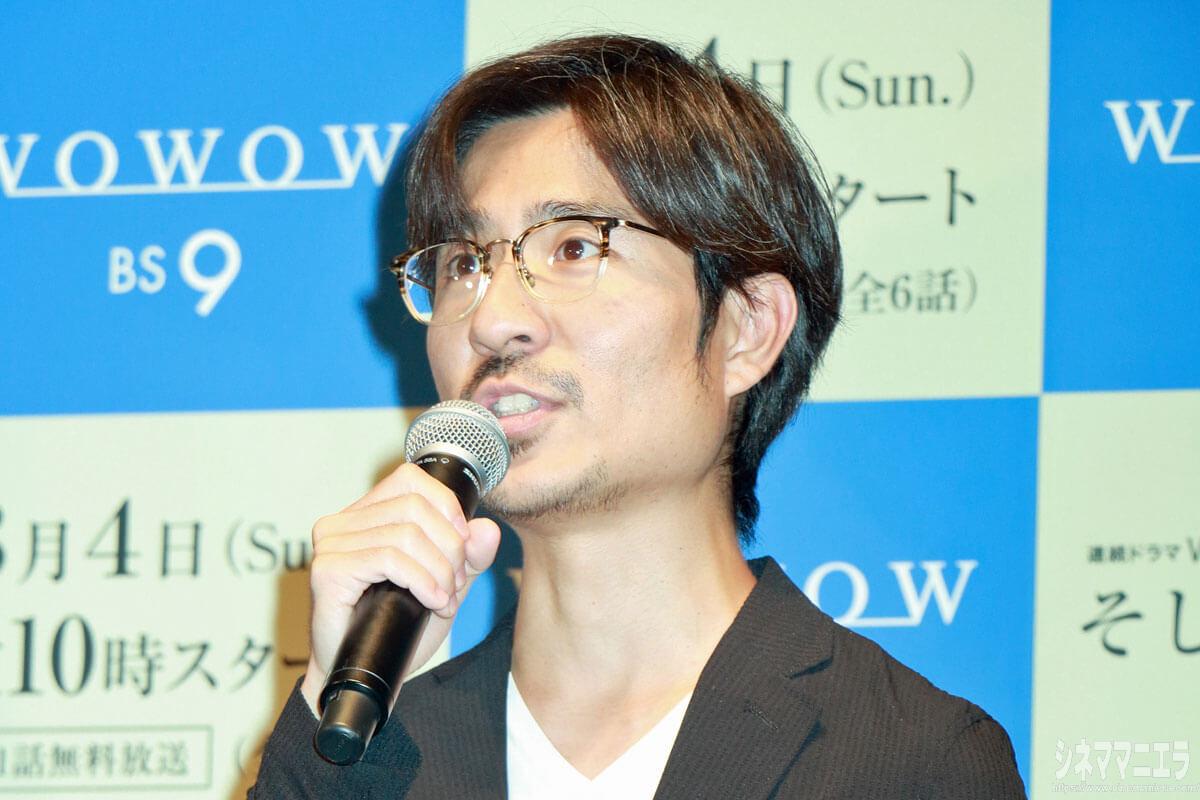 月川翔監督、WOWOW「連続ドラマW そして、生きる」完成披露試写会舞台挨拶