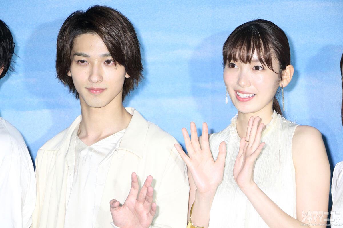 七草役の横浜流星と真辺役の飯豊まりえ