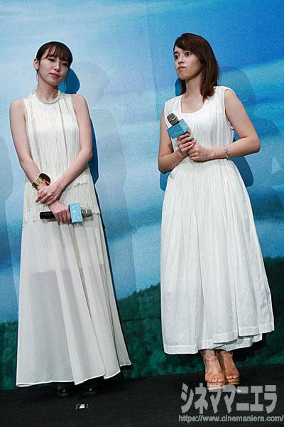 飯豊まりえと矢作穂香