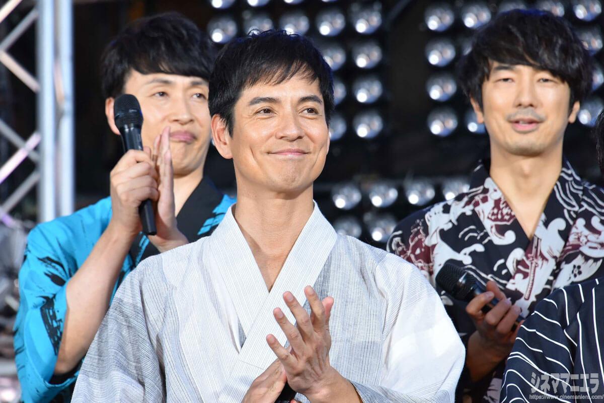 沢村一樹さん（狸穴迅役）