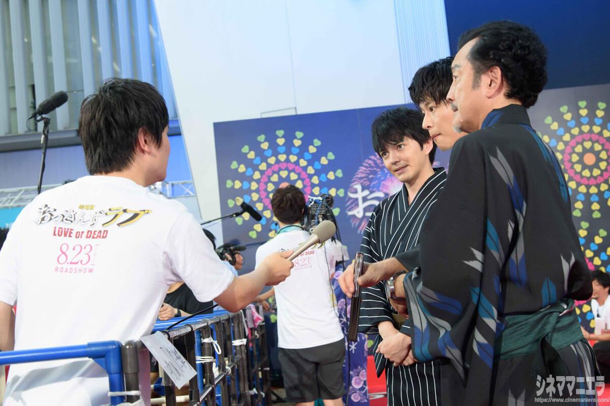 サウンドバイツ中の林、田中、吉田