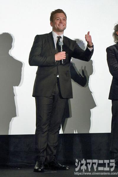 サムアップするタロンくん