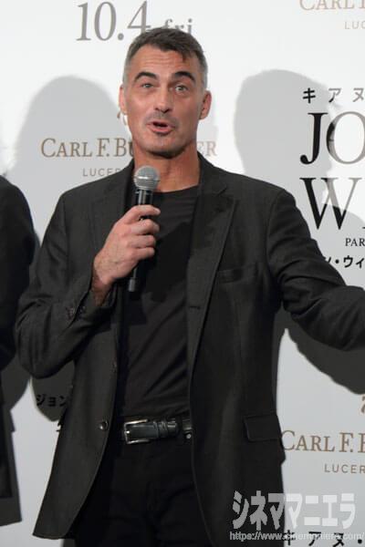 チャド・スタエルスキ監督、映画『ジョン・ウィック：パラベラム』ジャパンプレミア