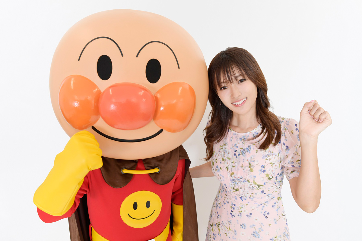 アンパンマンとゲスト声優の深田恭子