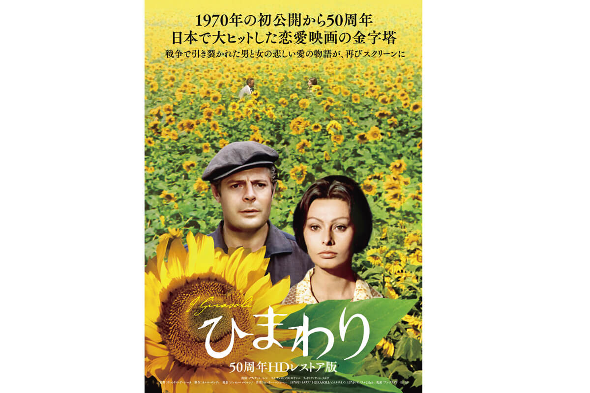 ひまわり 50周年hdレストア版 原題 I Girasoli 映画予告編 シネママニエラ