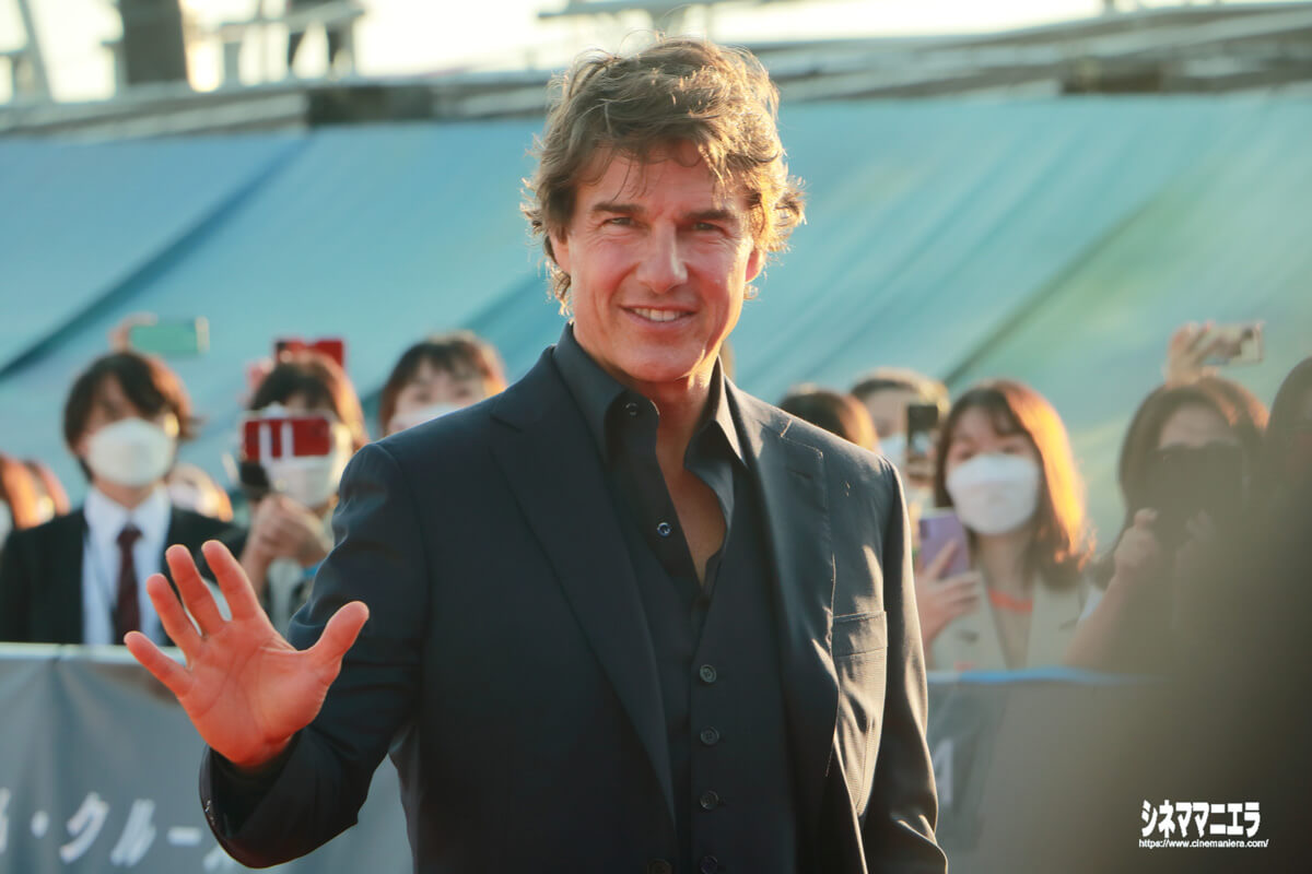 トム・クルーズ、24回目の来日です