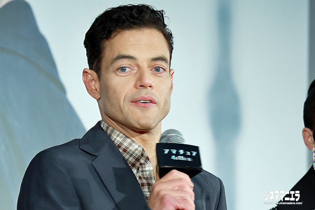 『アマチュア』ラミ・マレック来日!「日本の皆さん愛してる!」