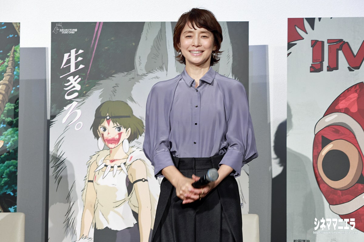 映画『もののけ姫』サン役の石田ゆり子