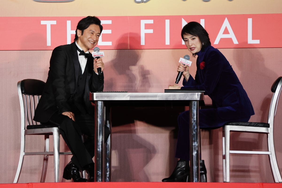 「取調べる人：取調べされる人」は「天海祐希：石丸幹二」