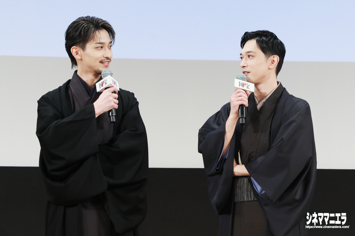 吉沢亮×横浜流星『国宝』歌舞伎座・大晦日特別上映会に「光栄です