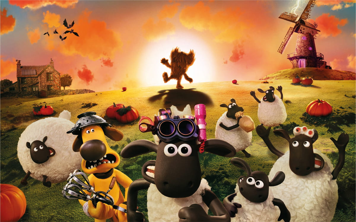 映画『ひつじのショーン かぼちゃ畑の怪物!』(原題 Shaun the Sheep: The Beast of Mossy Bottom )
